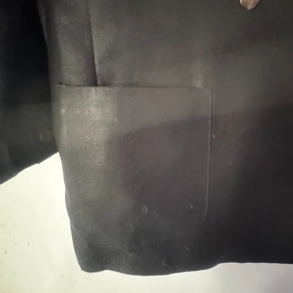 Vintage 1990's Black Blazer BREECHES brand size 4 womens like new - Picture 6 of 8